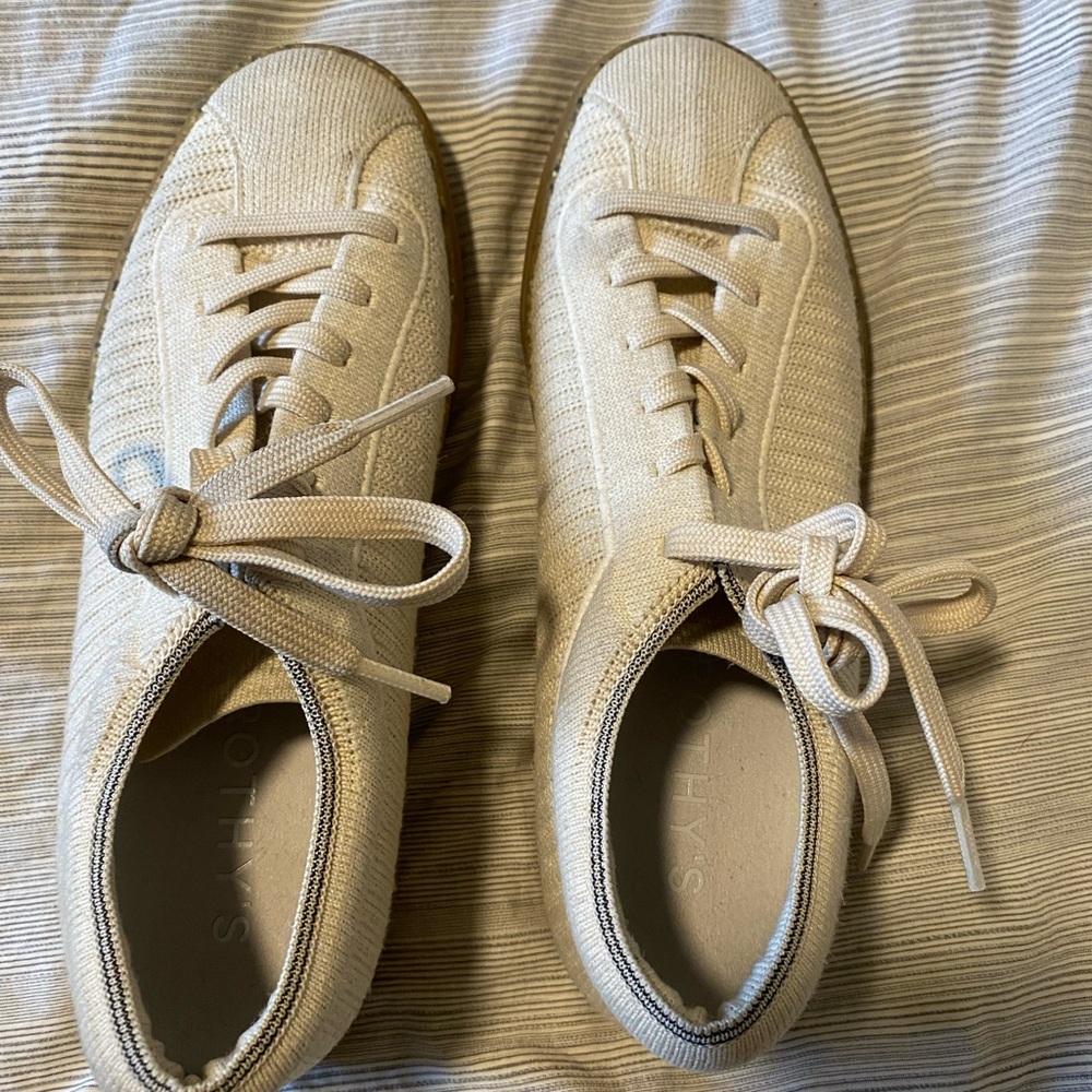 Rothy's Cream Casual Sneakers
